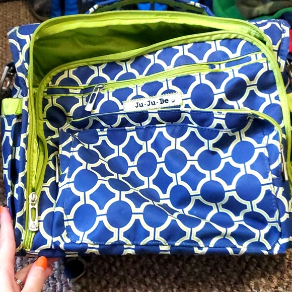 Jujube royal envy BFF diaper bag